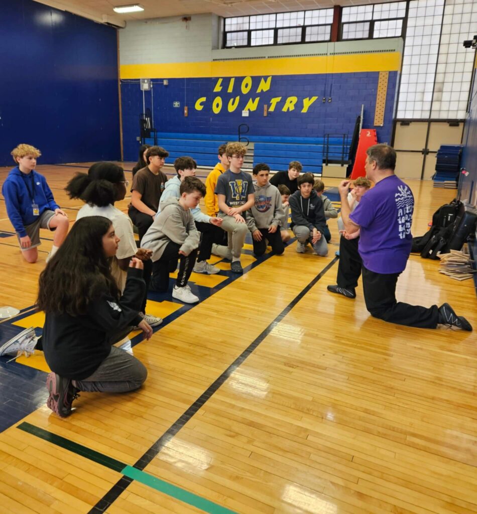 PS I Love You Day Workshop by Synchronicity Coaching at Udall Rd Middle School in West Islip
